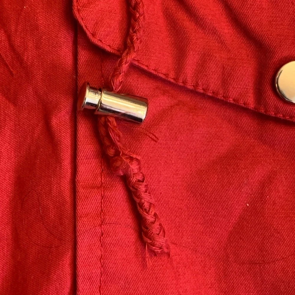 Bella Donna Moda Italiana Red Hooded Jacket Large Taylor Swiftcore!